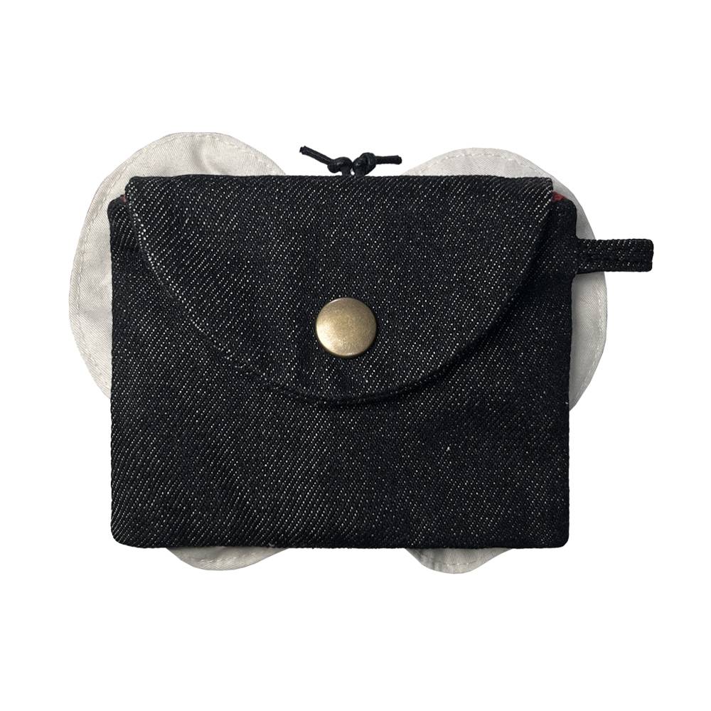 나비 수집 데님 카드지갑 NB016