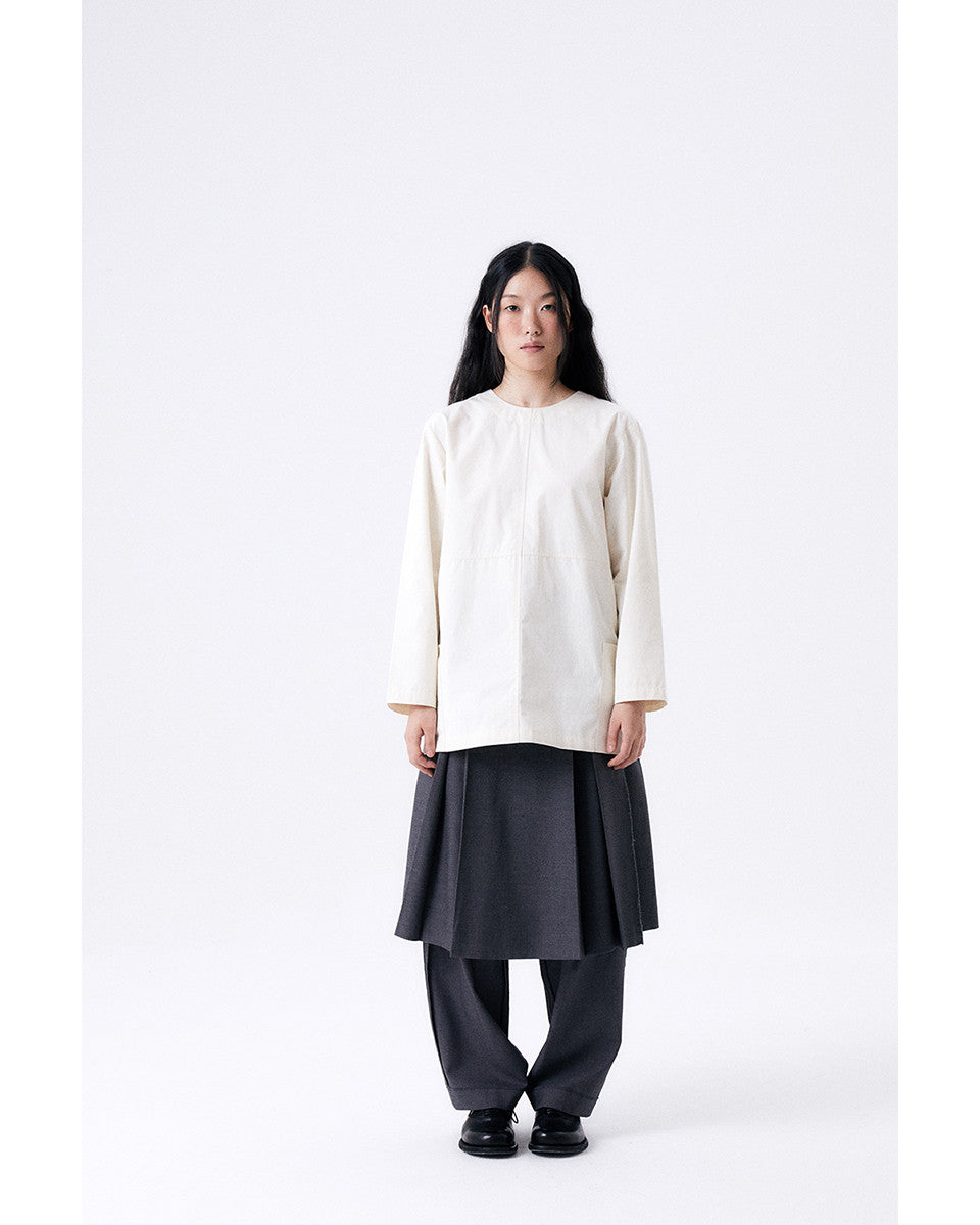 백 리본 스목 2 / 에크루 - HALOMINIUM  할로미늄 - CAVA LIFE