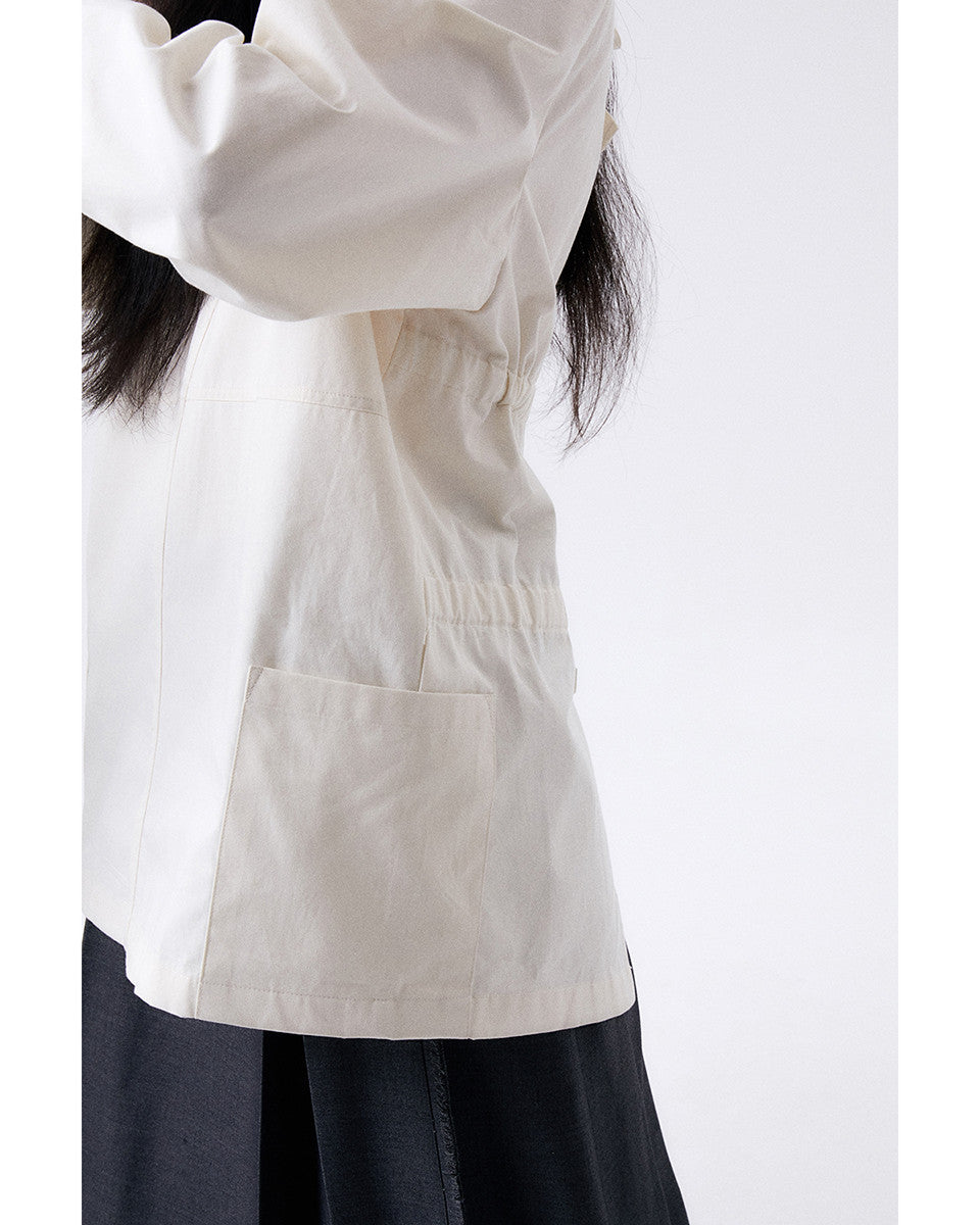 백 리본 스목 2 / 에크루 - HALOMINIUM  할로미늄 - CAVA LIFE