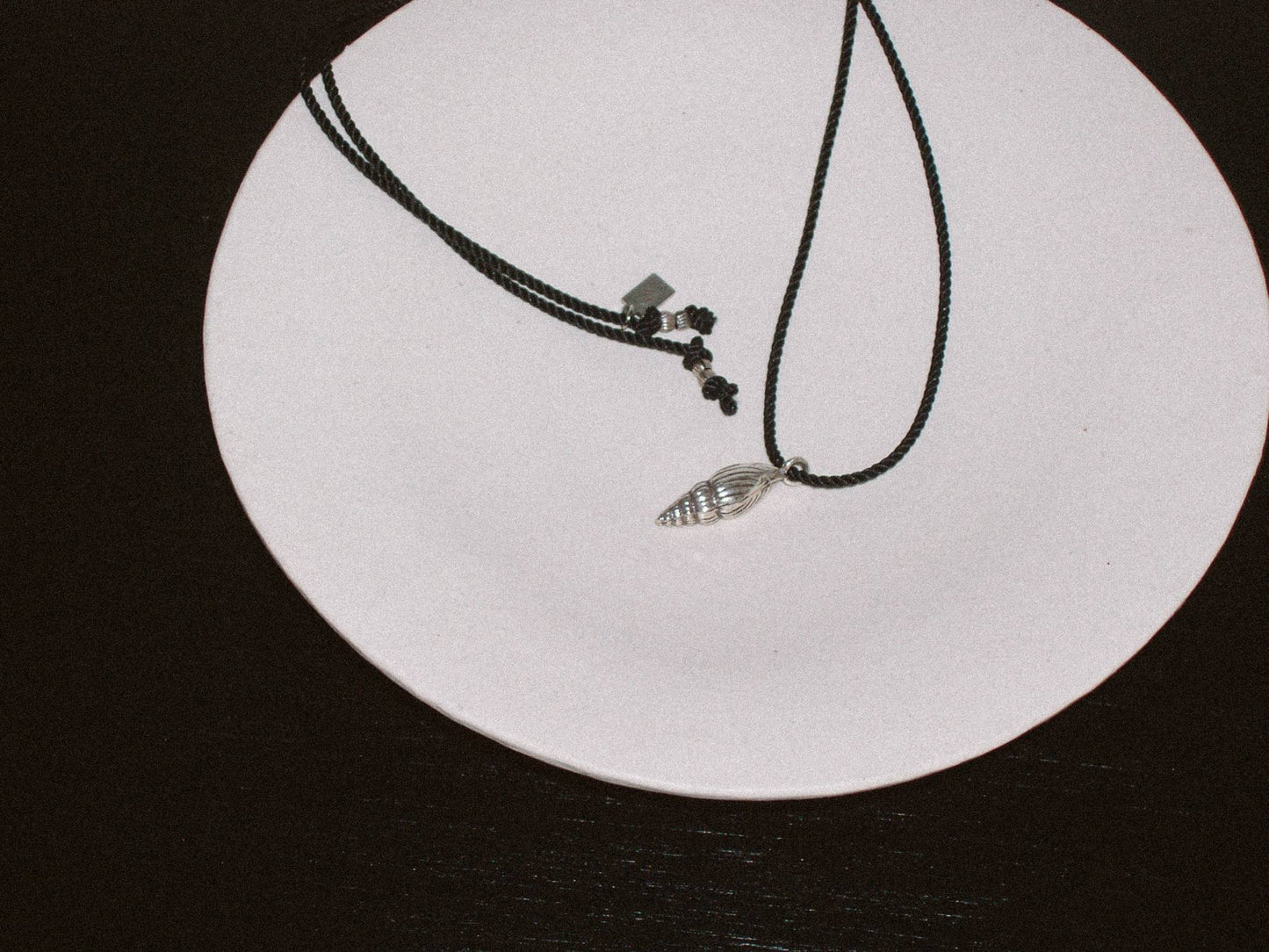 Silver Sora 목걸이 [black]