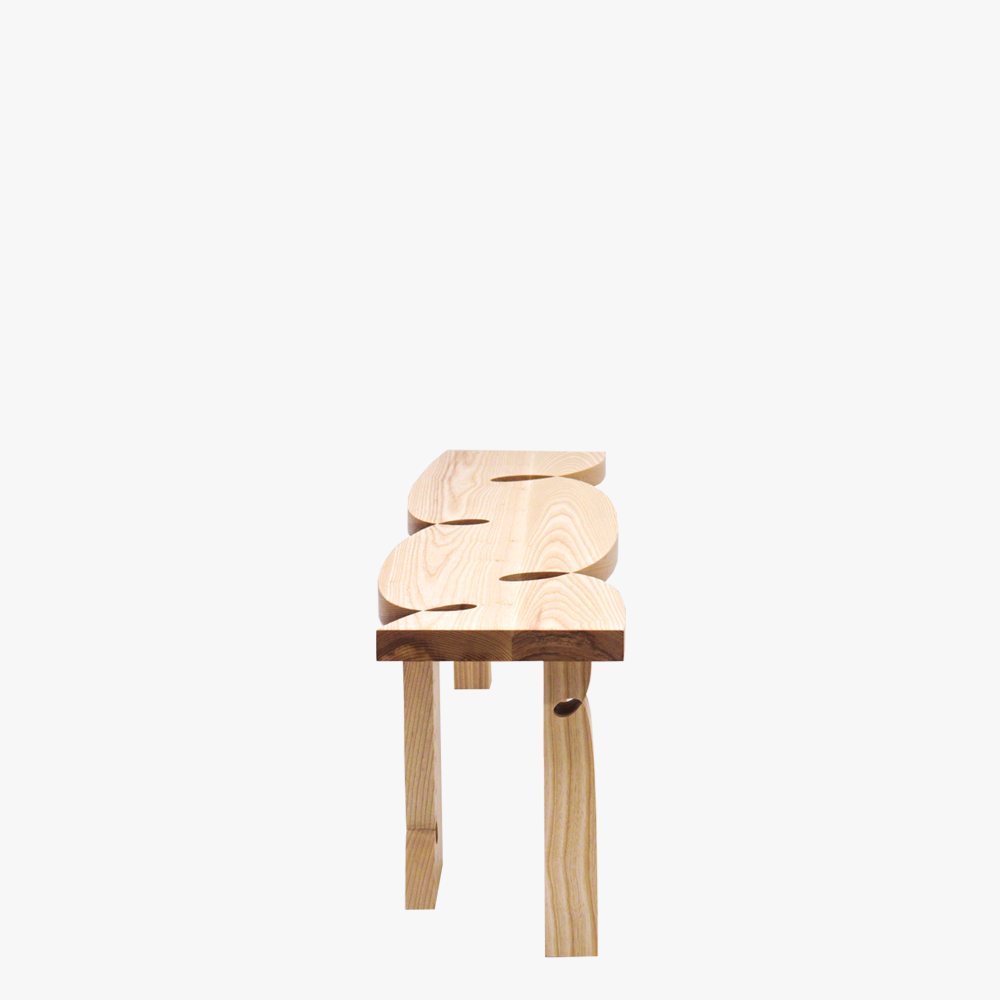Curly Bench | Ash