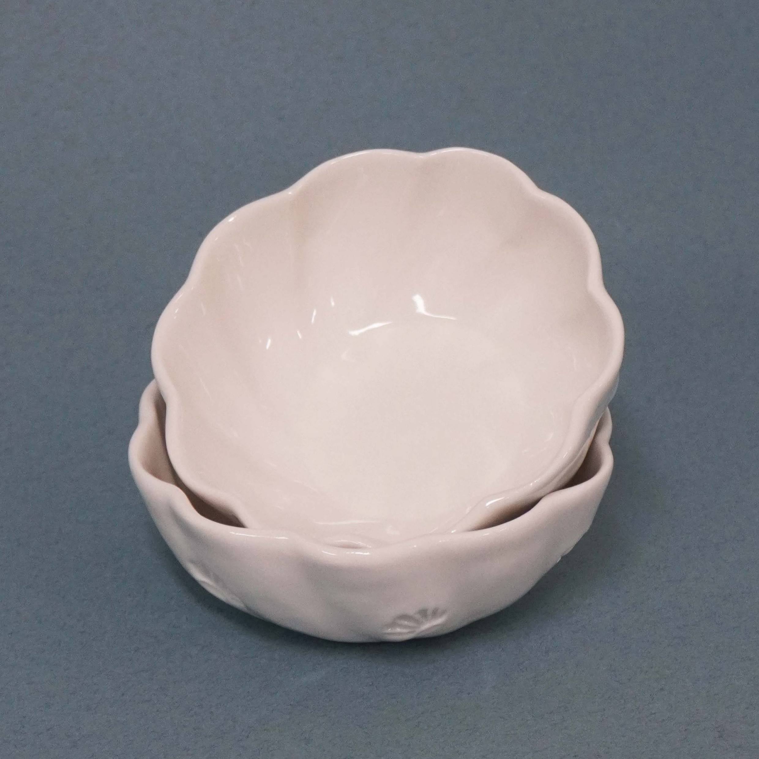 shell-flower bowl