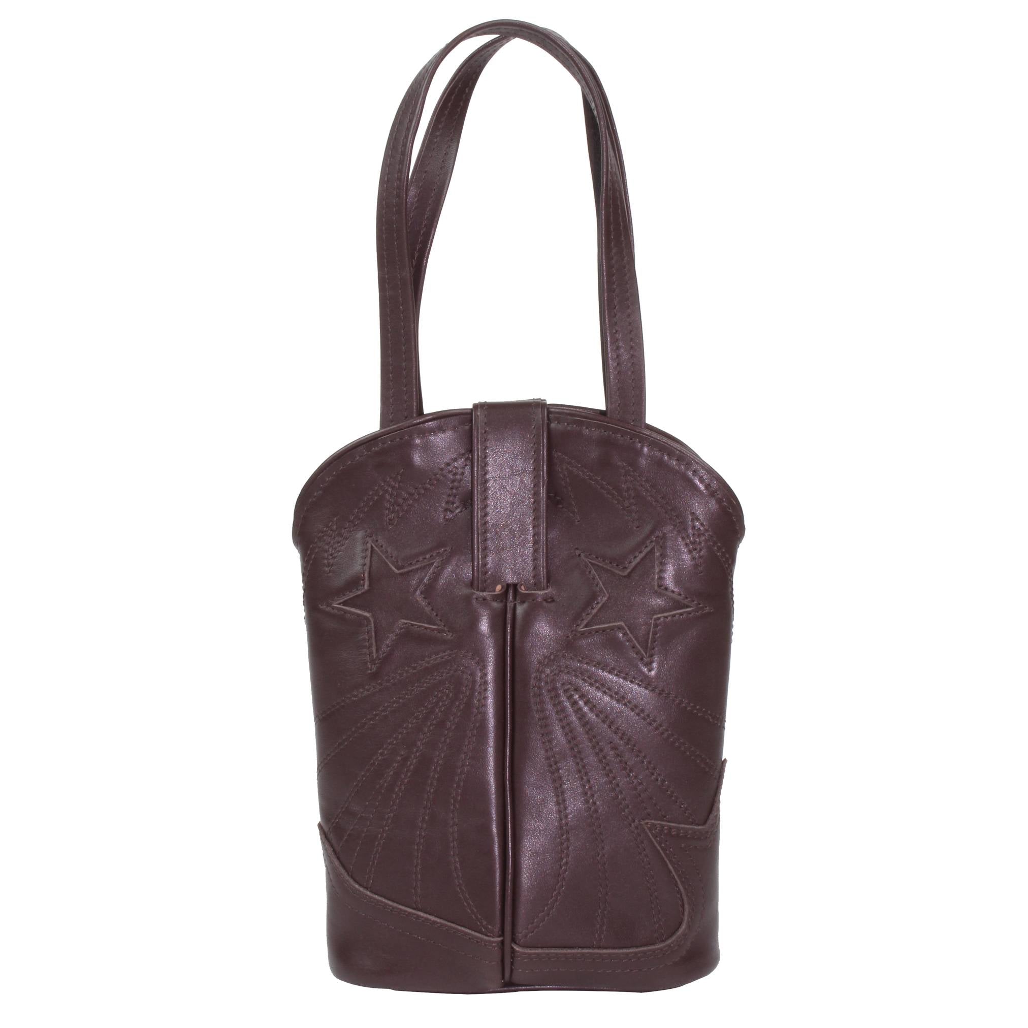 BOOTS PURSE - Chocolate - LOVE PARADE 러브퍼레이드 - CAVA LIFE