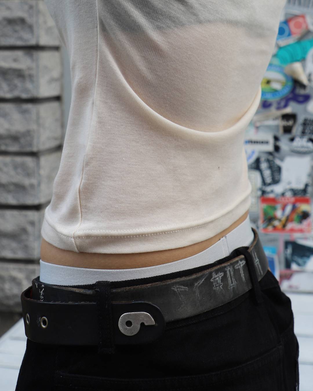 SO WHAT Half Sleeve T-shirt (CREAM)