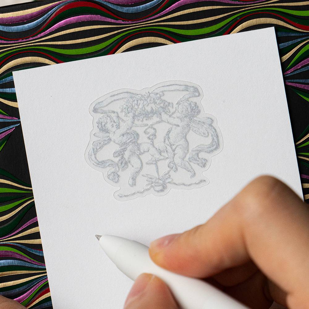 ALL ROADS LEAD HOME - ORNAMENTS (크리스마스 엽서 씰스티커)