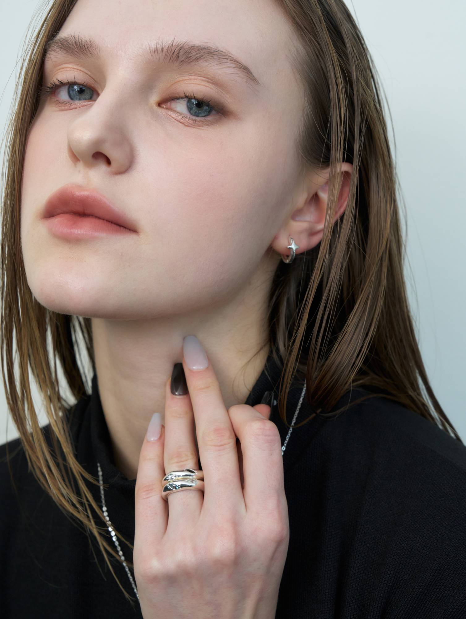 MULTI CUBIC RINGㅣSILVER