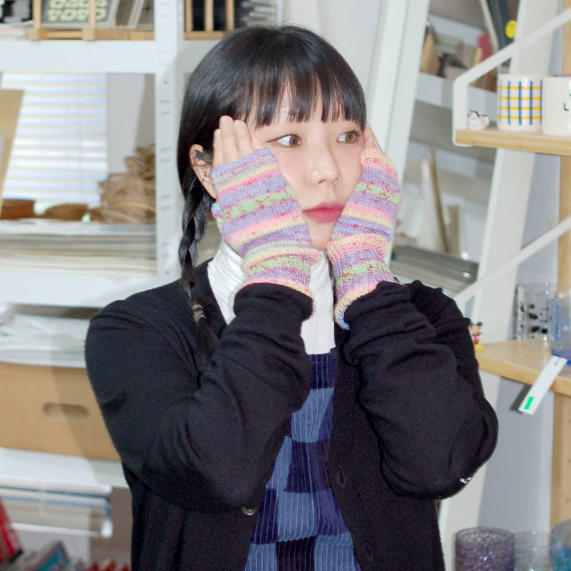 Multi Colored Handwarmer / 멀티컬러 핸드워머 - No.7