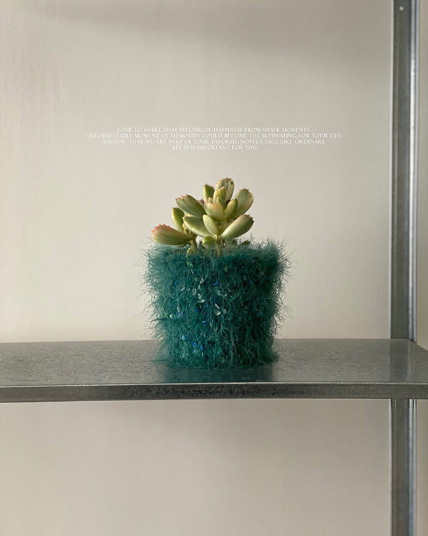 화분옷(초록) - se.sentir 세센티르 - CAVA LIFE