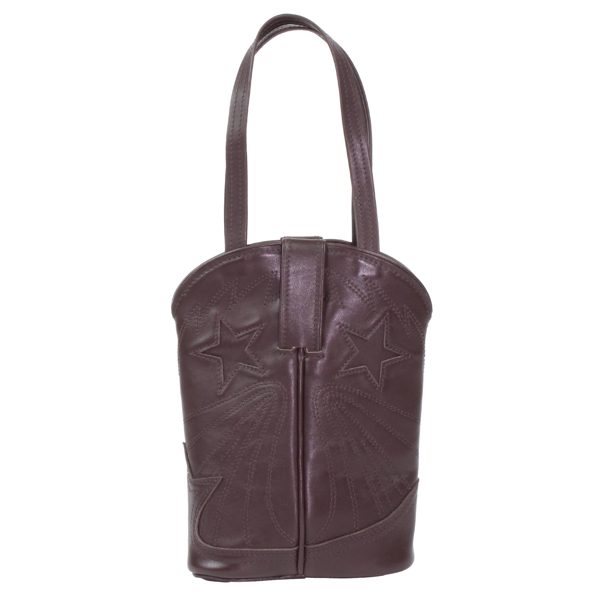 BOOTS PURSE - Chocolate - LOVE PARADE 러브퍼레이드 - CAVA LIFE