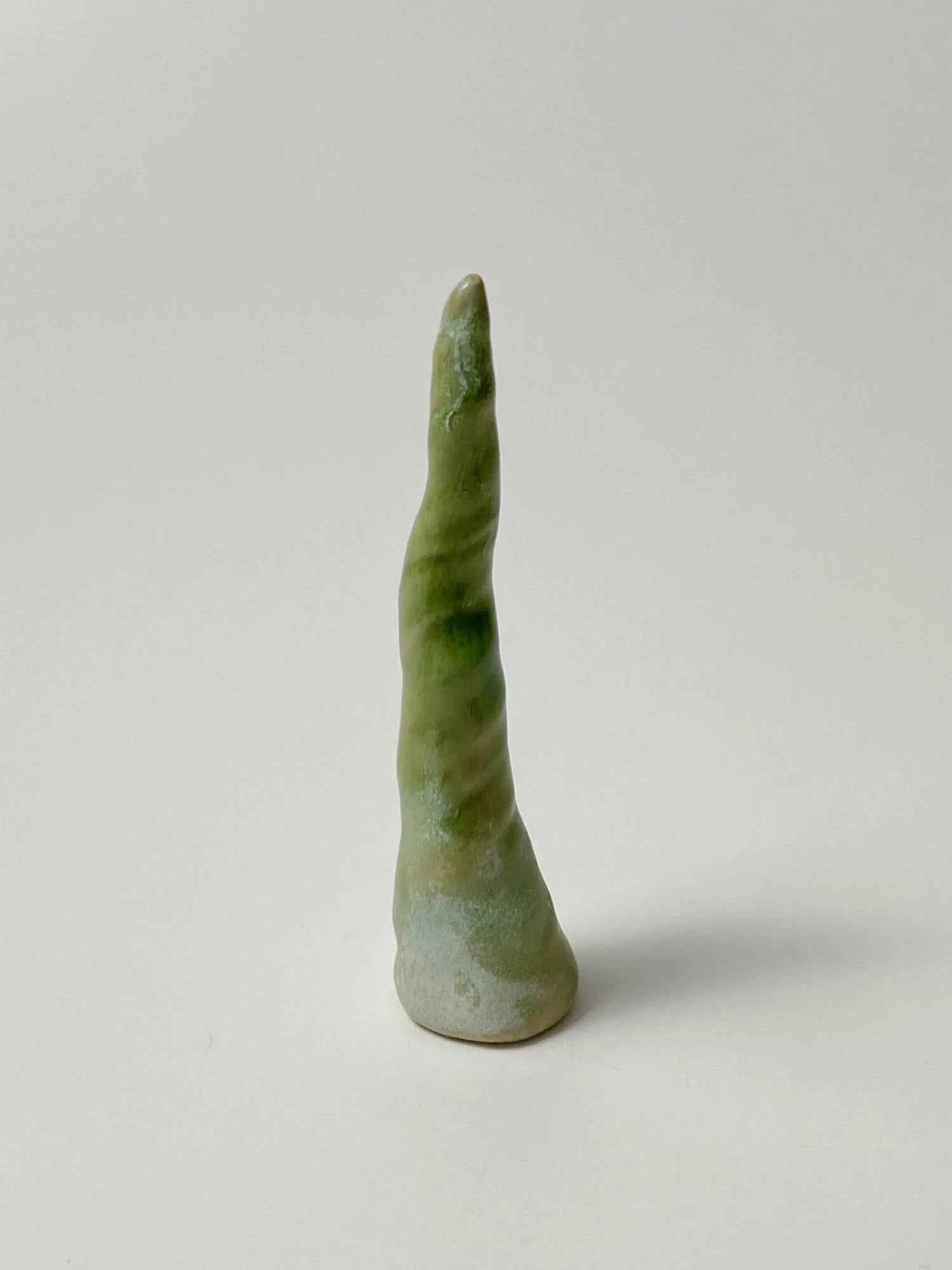 Horn of Unicorn - Mossy emerald