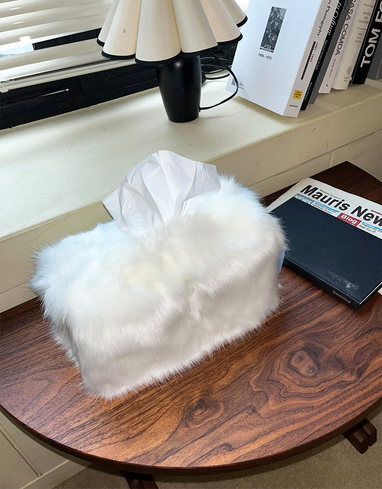 퍼펫 휴지케이스 (화이트) - POUPPET - CAVA LIFE