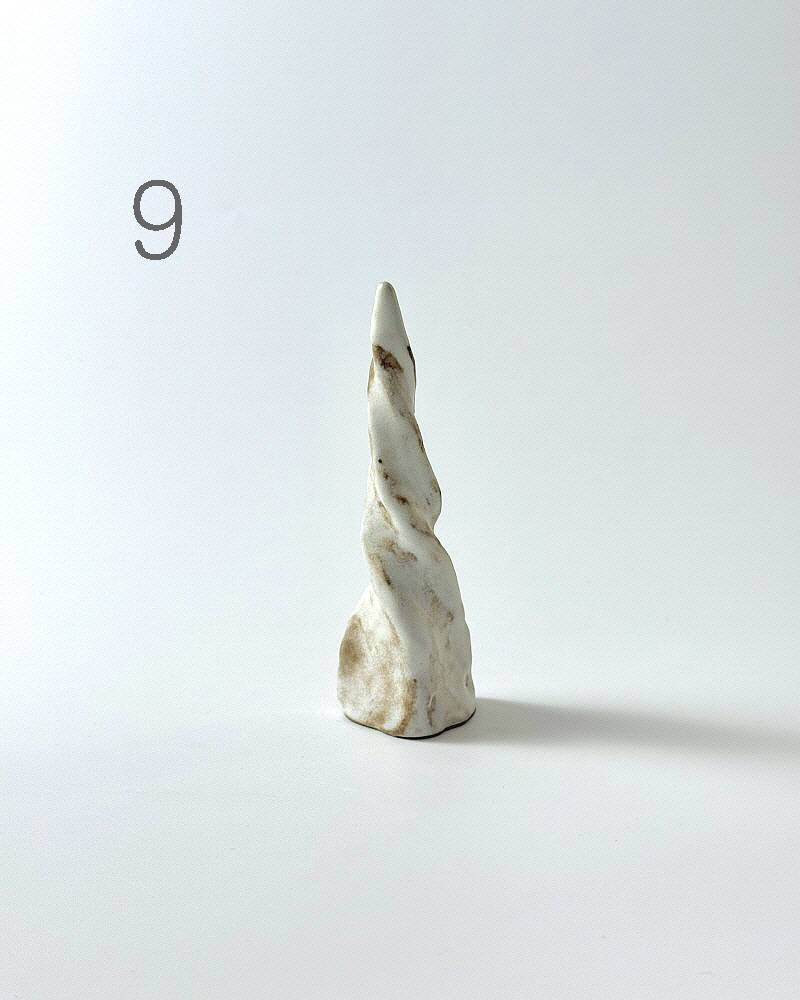 Smoked white horn series