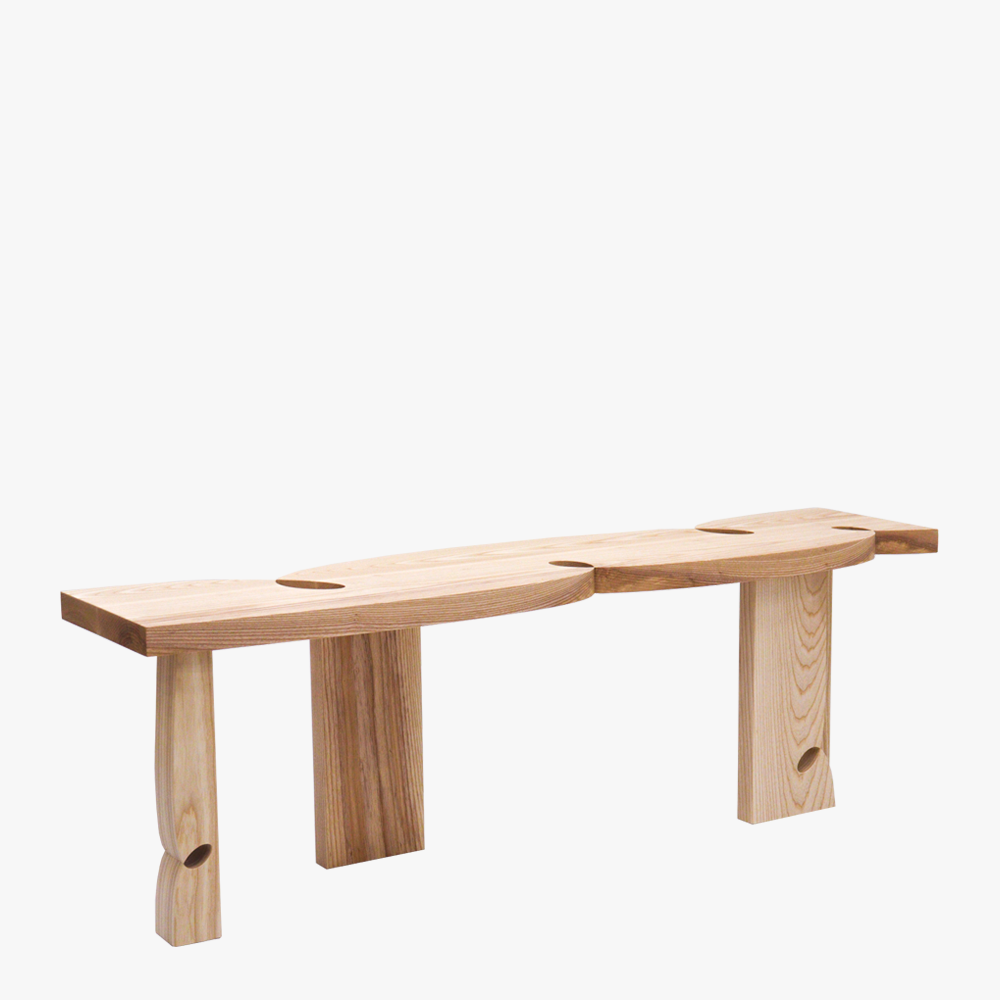 Curly Bench | Ash