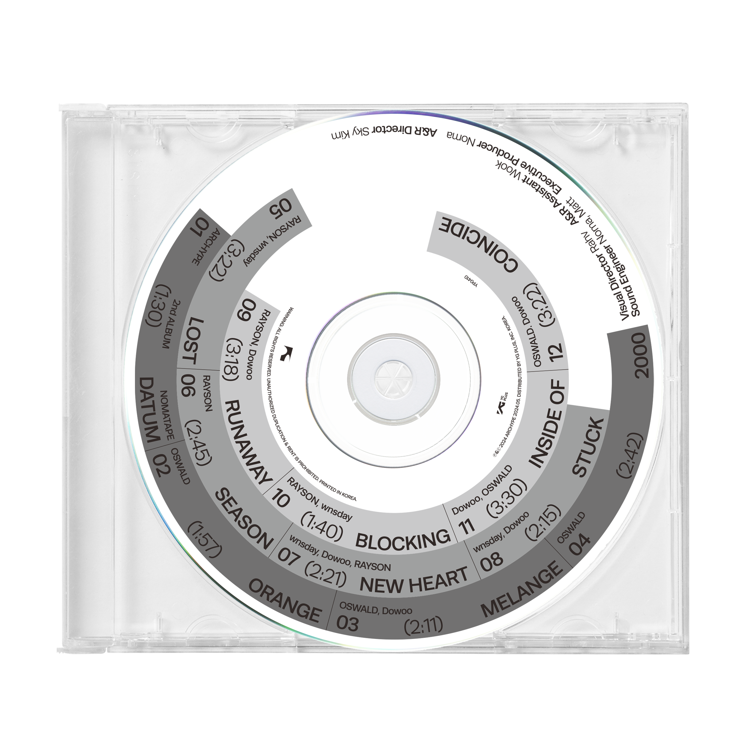 아크하입 정규 2집 [NOMATAPE] ARCHYPE X tmm edition (limited)