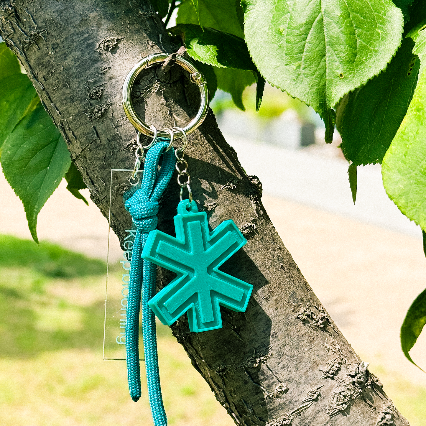 목 사주 개운 키링 / Keep blooming