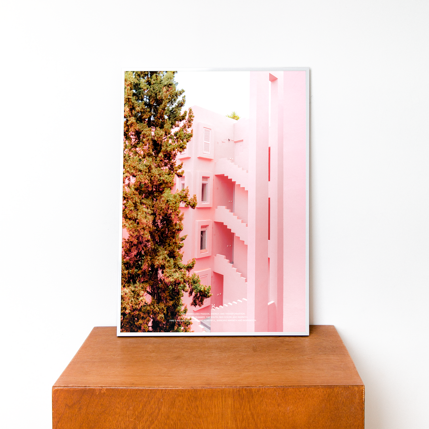 화 사주 개운 풍경 포스터 / Fuel your spark