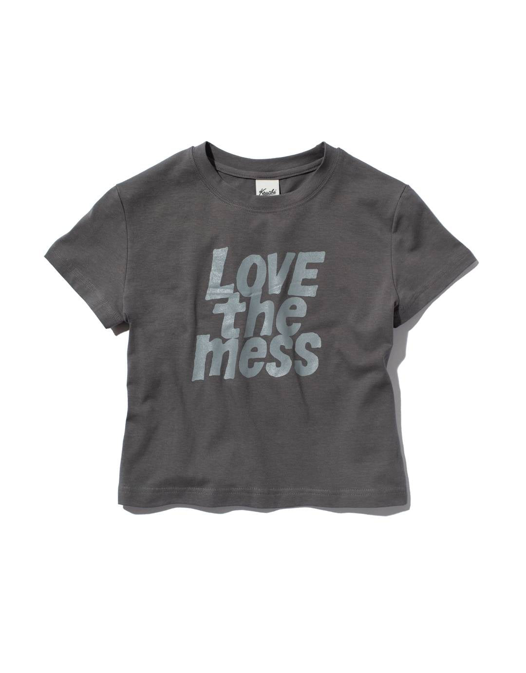 LTM Crop T-shirt (DARK GREY)
