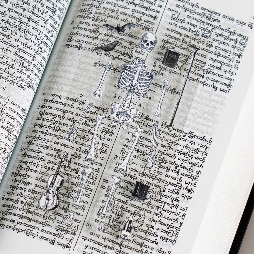 PEACE & SUPERNATURAL - BONES (씰스티커)