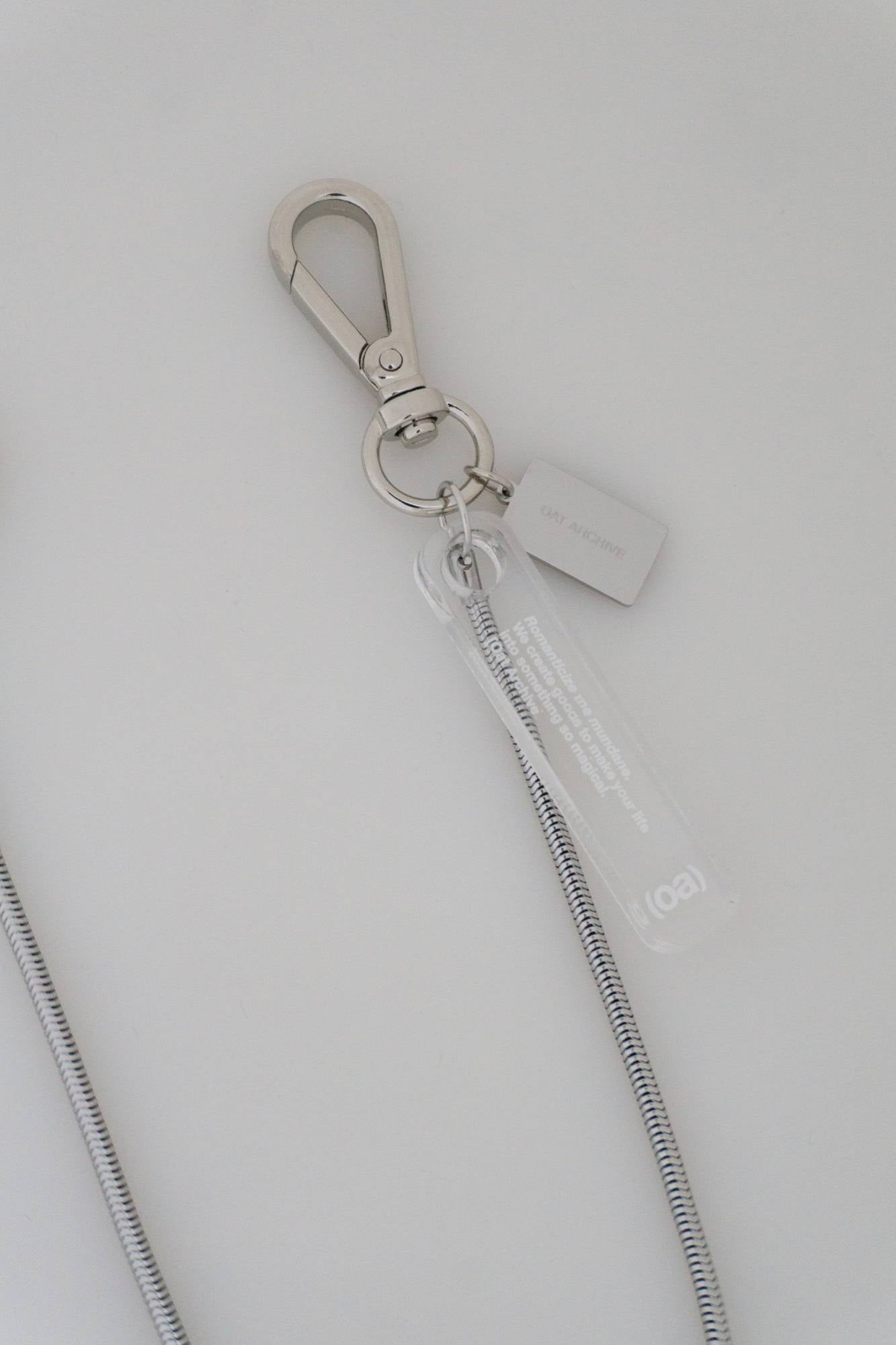 Serpent chain keyring