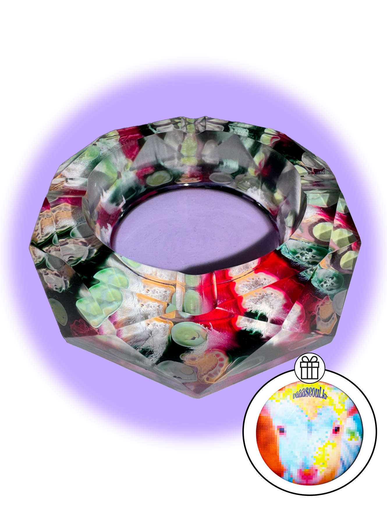 [선물옵션][Tray] Sanho In Mars Tray_Purple