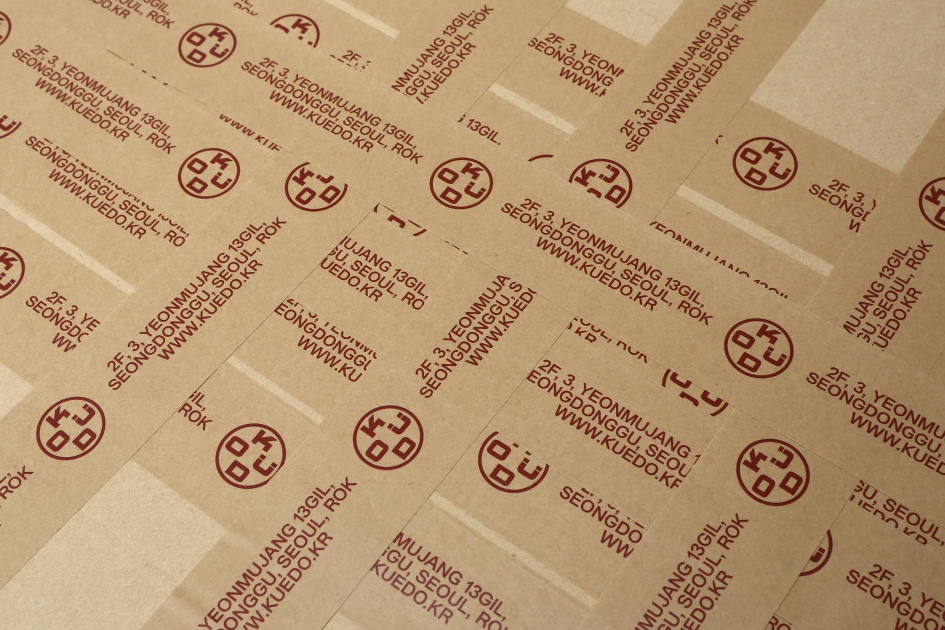 Craft Logo Tape 001 KUEDO Foundation Series (Red) - KÜDO - CAVA LIFE