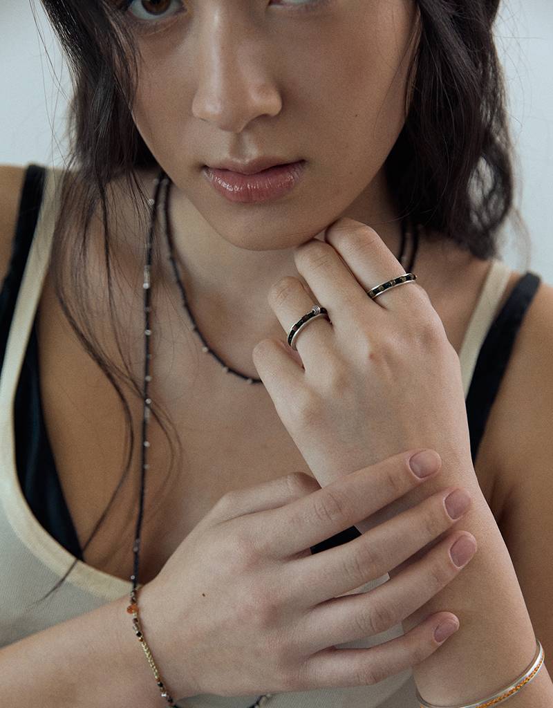 pastry and peanut crochet ring