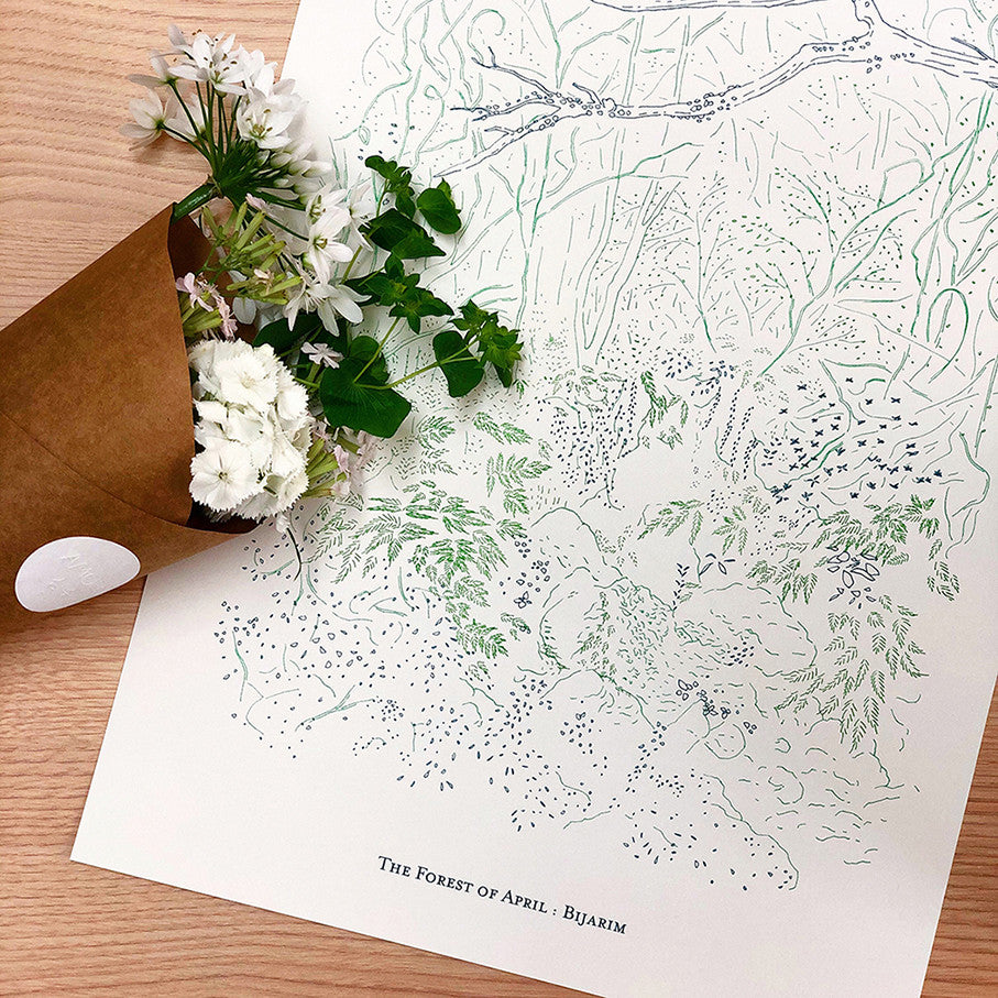 비자림 포스터 - PAPER PLATE 페이퍼플레이트 - CAVA LIFE