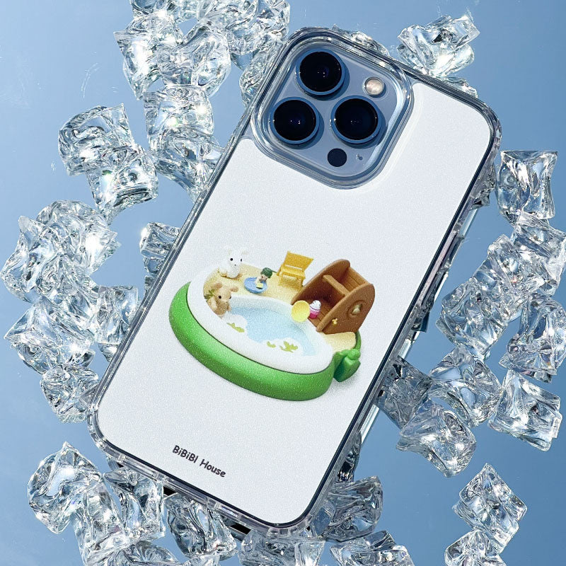 수영장 이야기 폰케이스 - BiBiBl 비비블 - CAVA LIFE