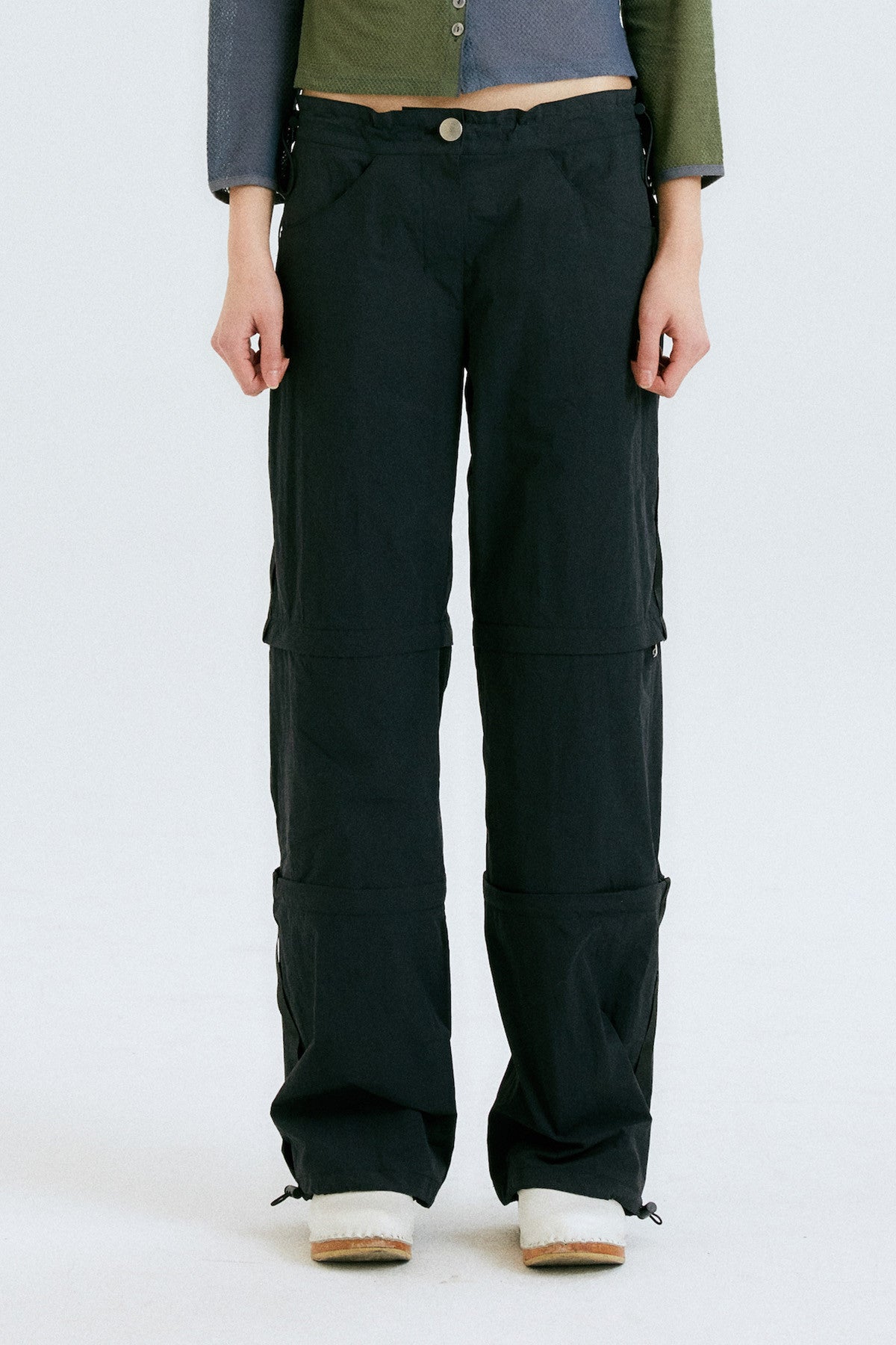 3 PARTS UTILITY PANTS / BLACK