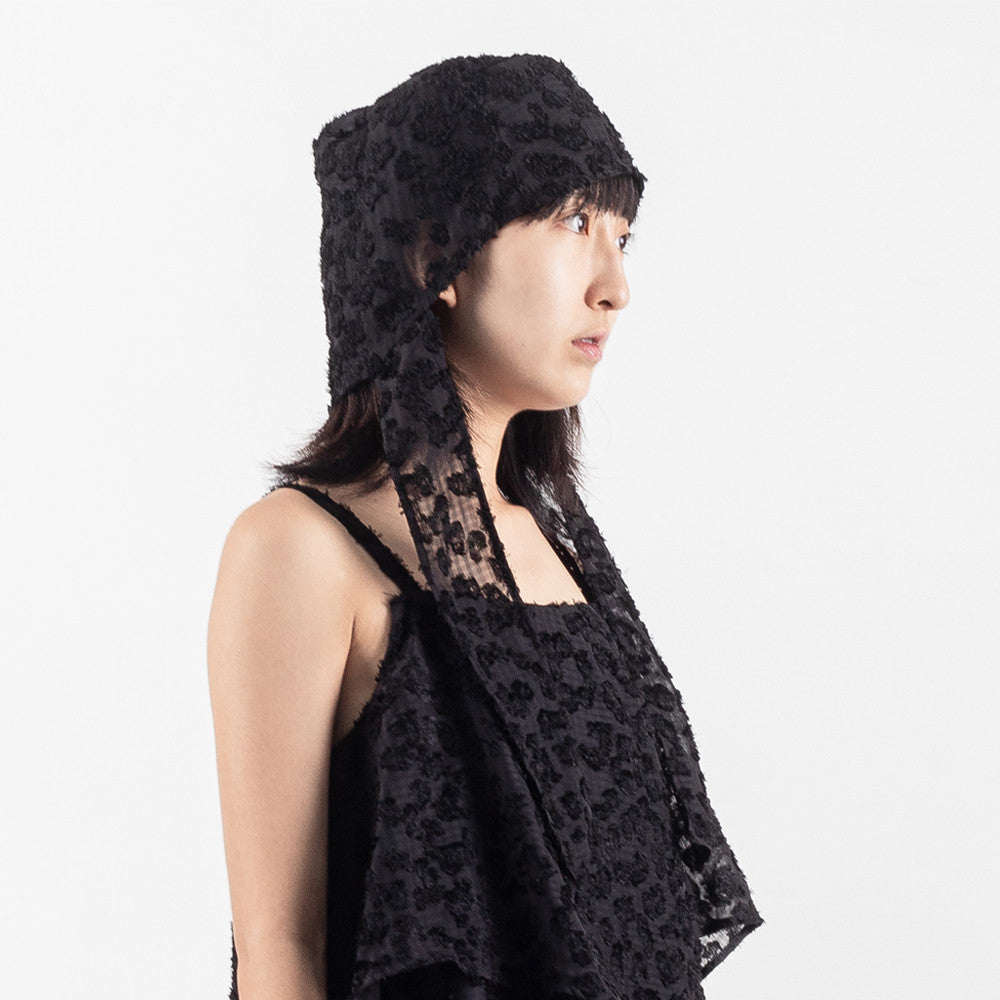 가드너 버킷햇 블랙 - Whimsy Mind 윔지마인드 - CAVA LIFE