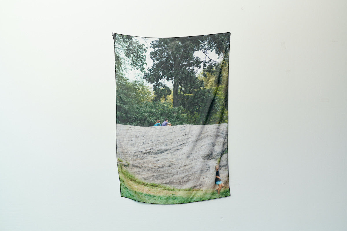 FEELING BEFORE SEEING Photo Chiffon Poster - Salt.Studio 솔트 스튜디오 - CAVA LIFE