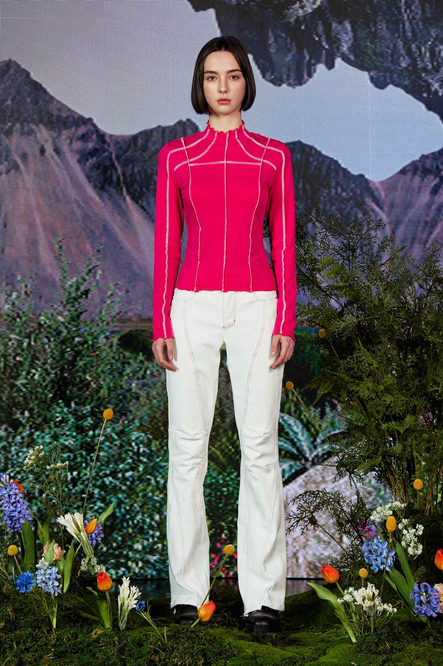 Artery Long Sleeve PINK - KATER 카터 - CAVA LIFE