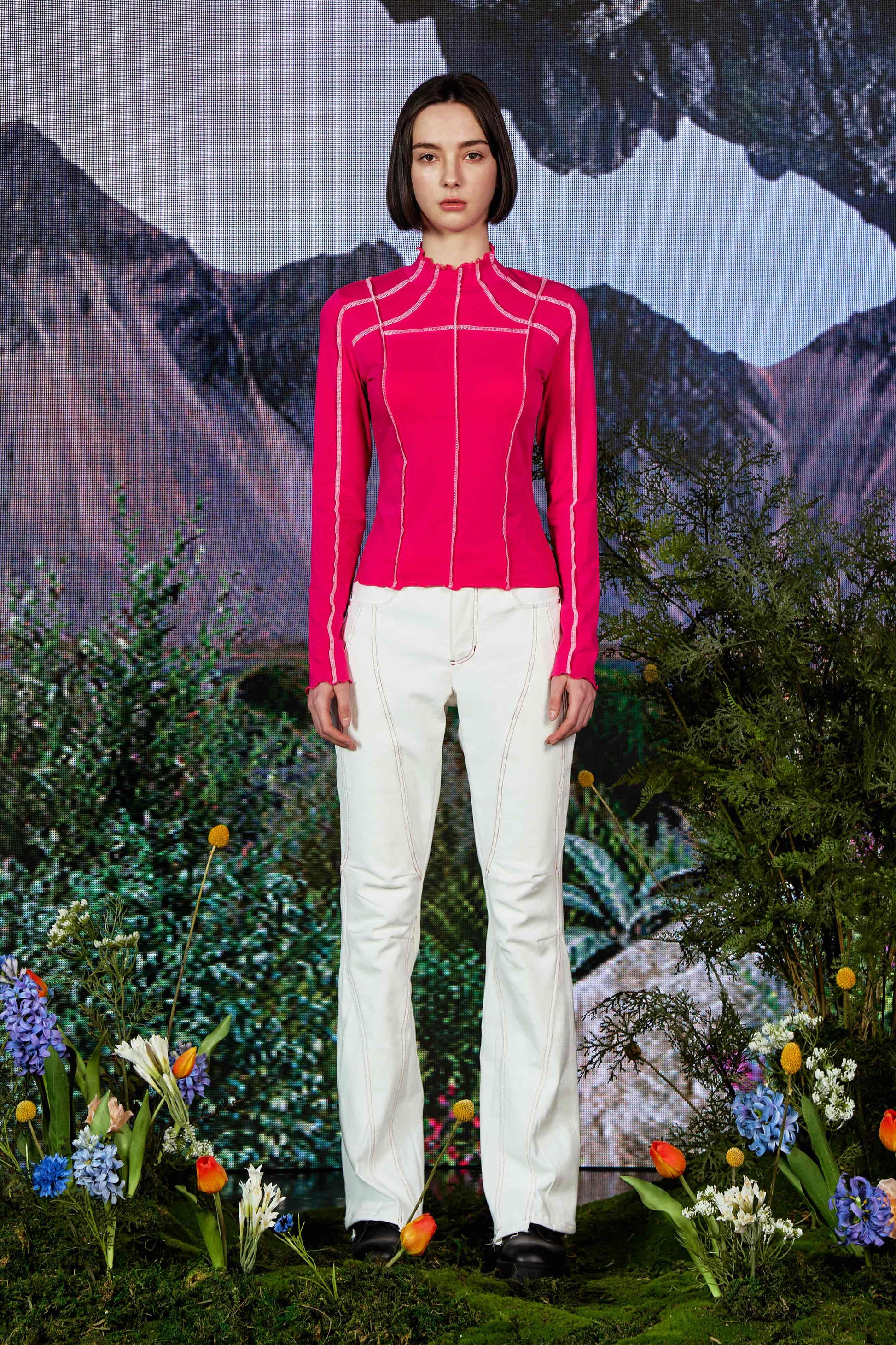 Artery Long Sleeve PINK - KATER 카터 - CAVA LIFE