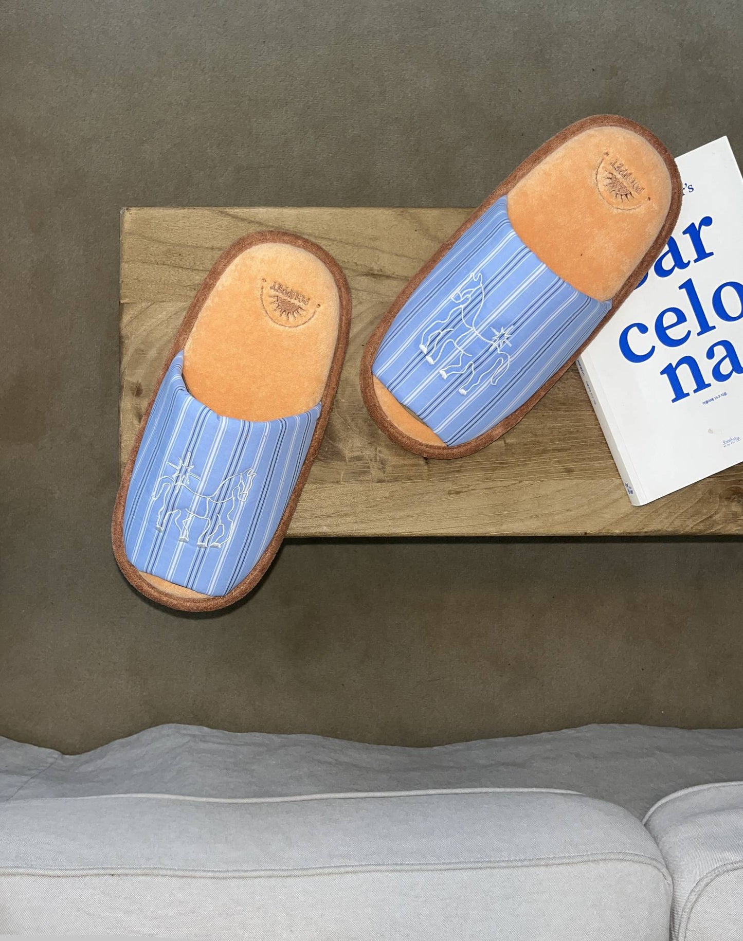 Cutie Pony Room Shoes - Blue