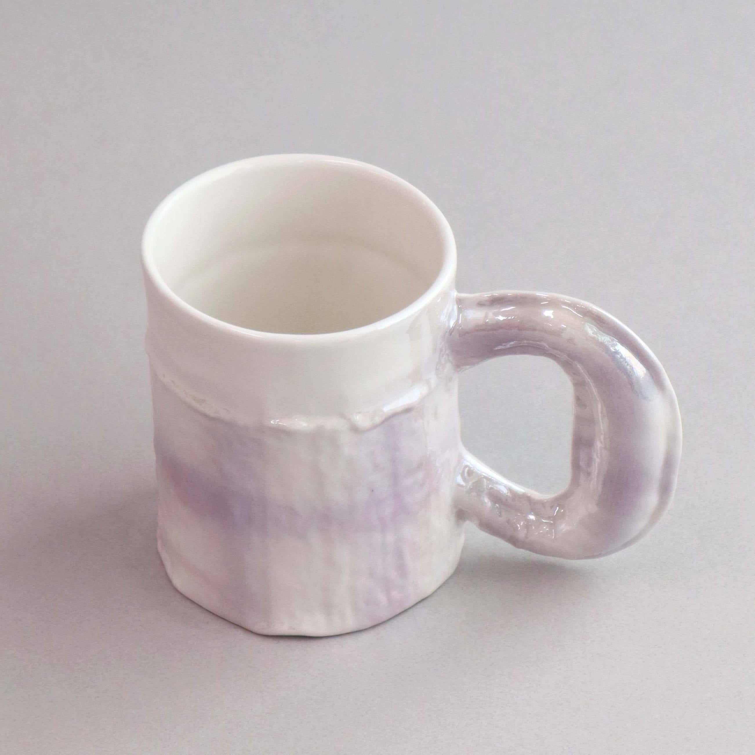 Tweed mug Lilac