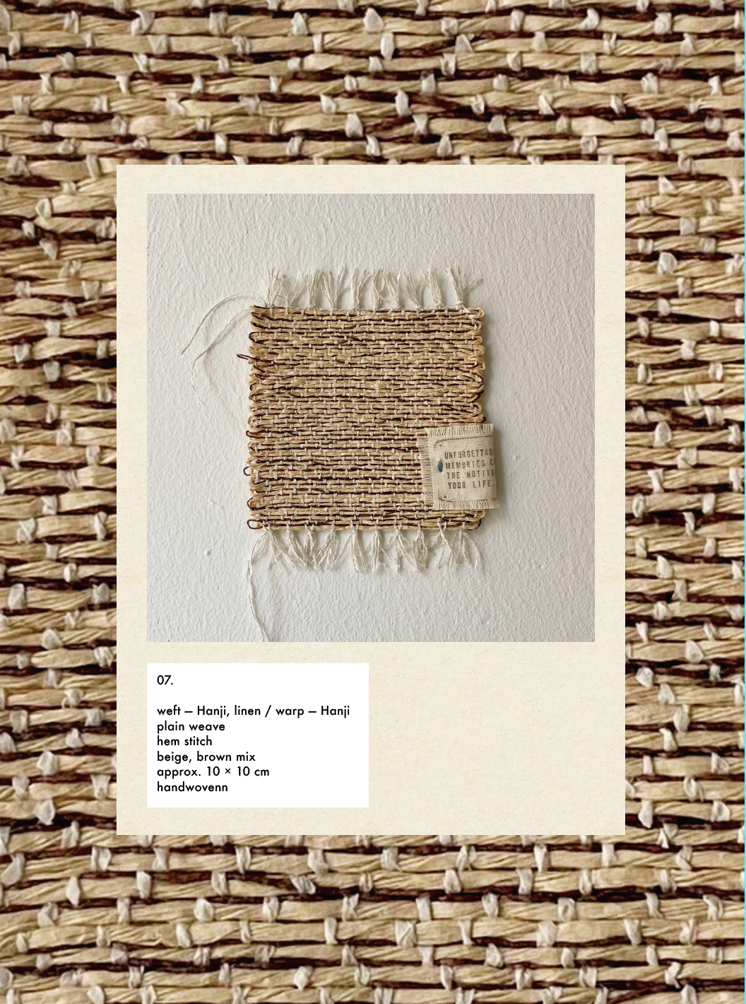 Fragments of still moments coaster [12types]