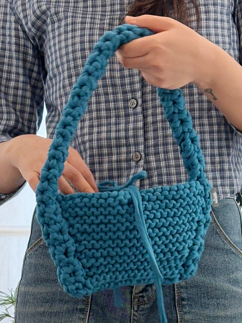 Tinto Shoulder Bag 틴토 숄더 백 - Blue