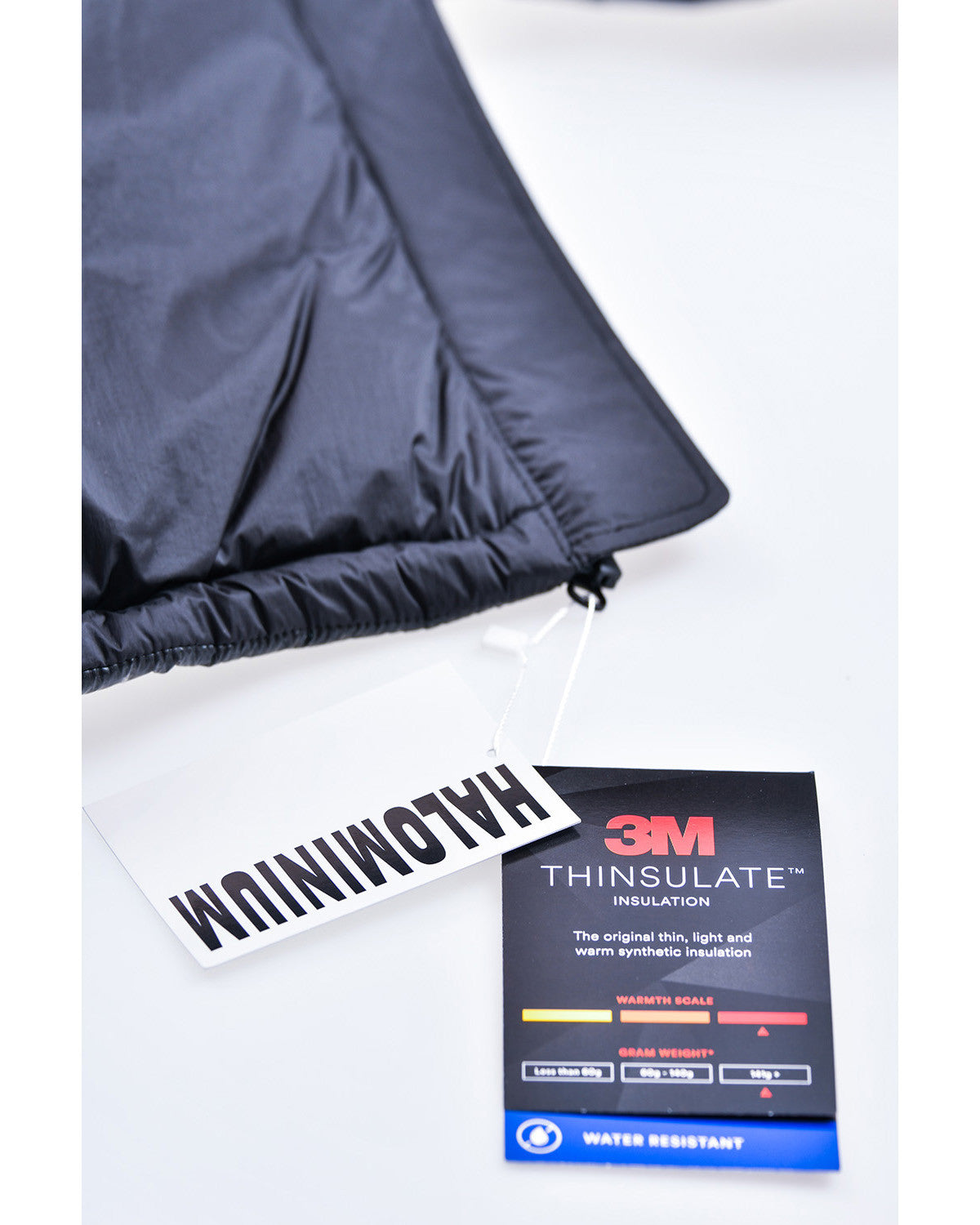 フォイルリバーシブルパディングジャケット/ブラック