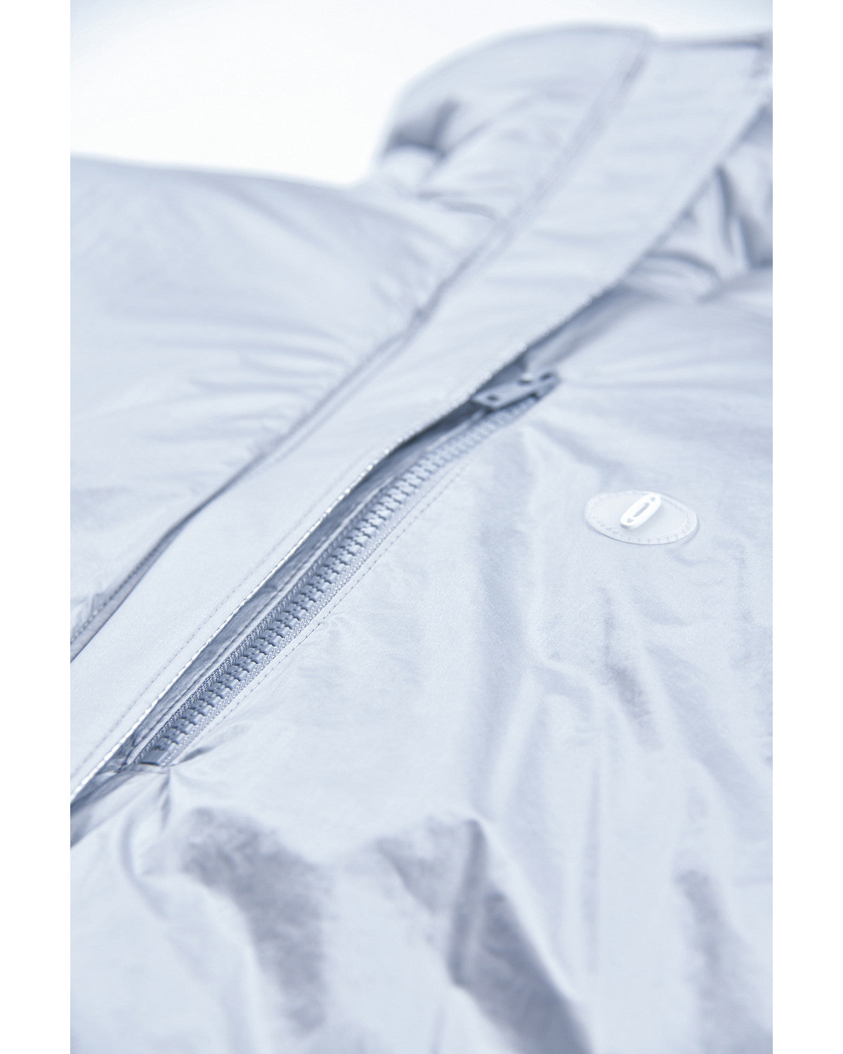 FOIL REVERSIBLE PADDING JACKET / SILVER