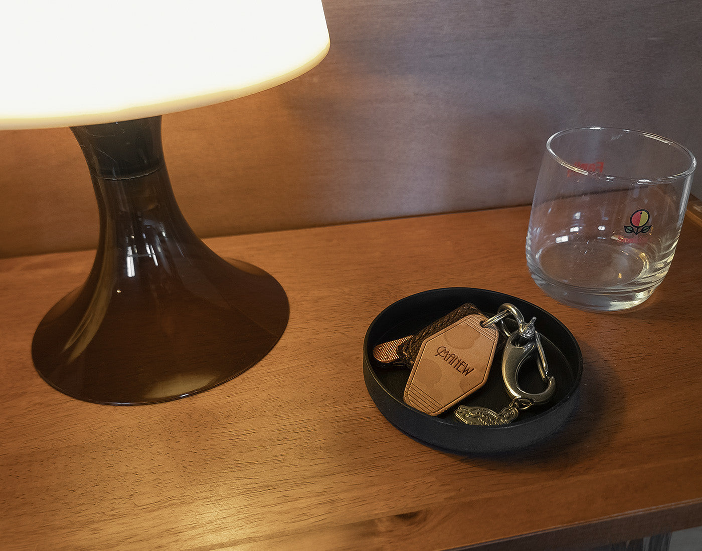 Leather Tray - Black