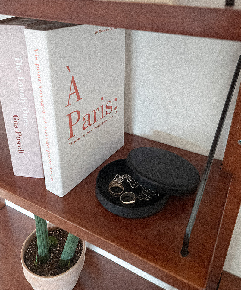 Leather Tray - Black