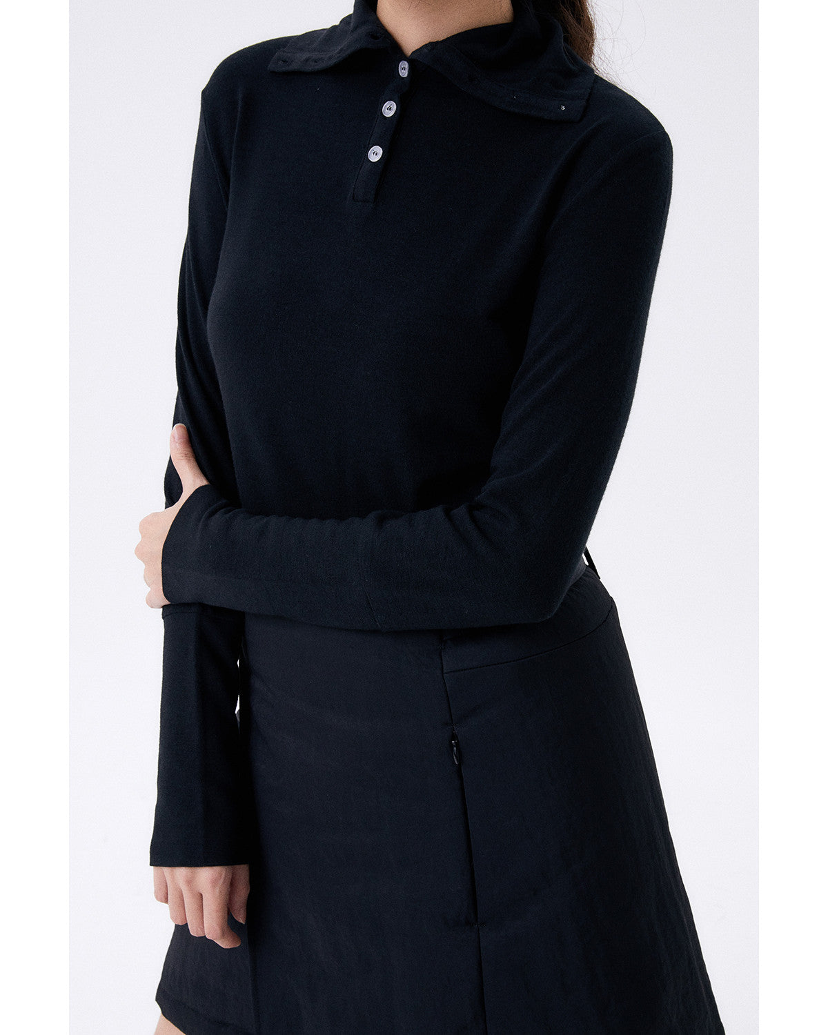 패딩 스커트 / 블랙 - HALOMINIUM  할로미늄 - CAVA LIFE