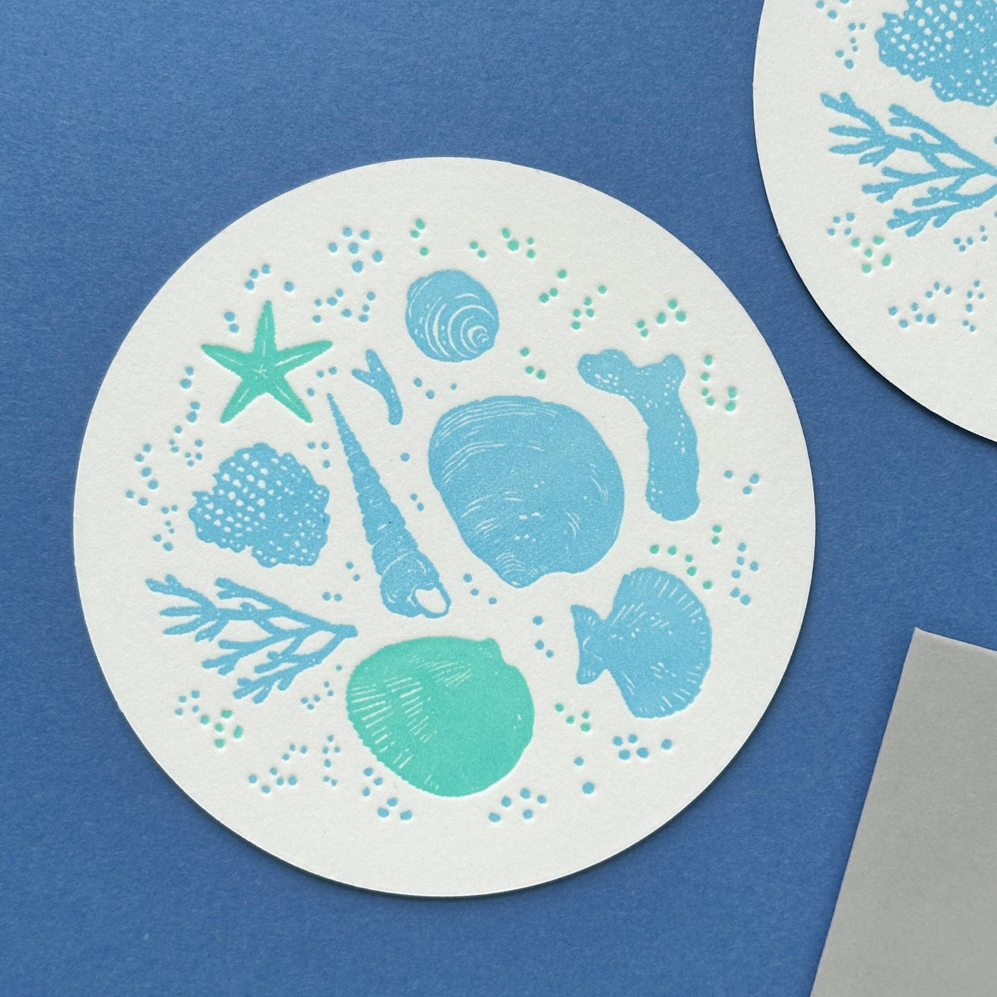 [A PLATE] On the Shore Message Card