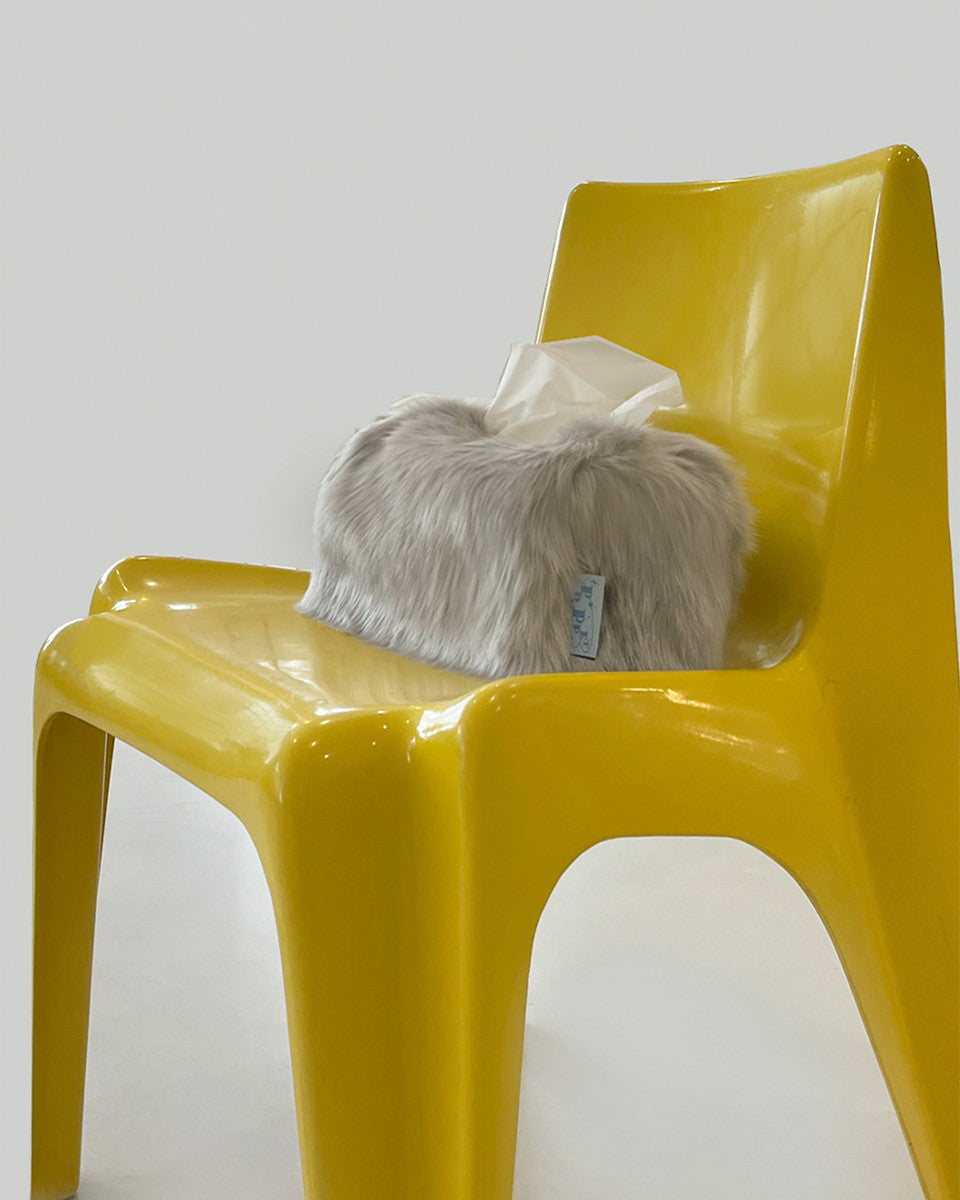 퍼펫 휴지케이스 (그레이) - POUPPET - CAVA LIFE