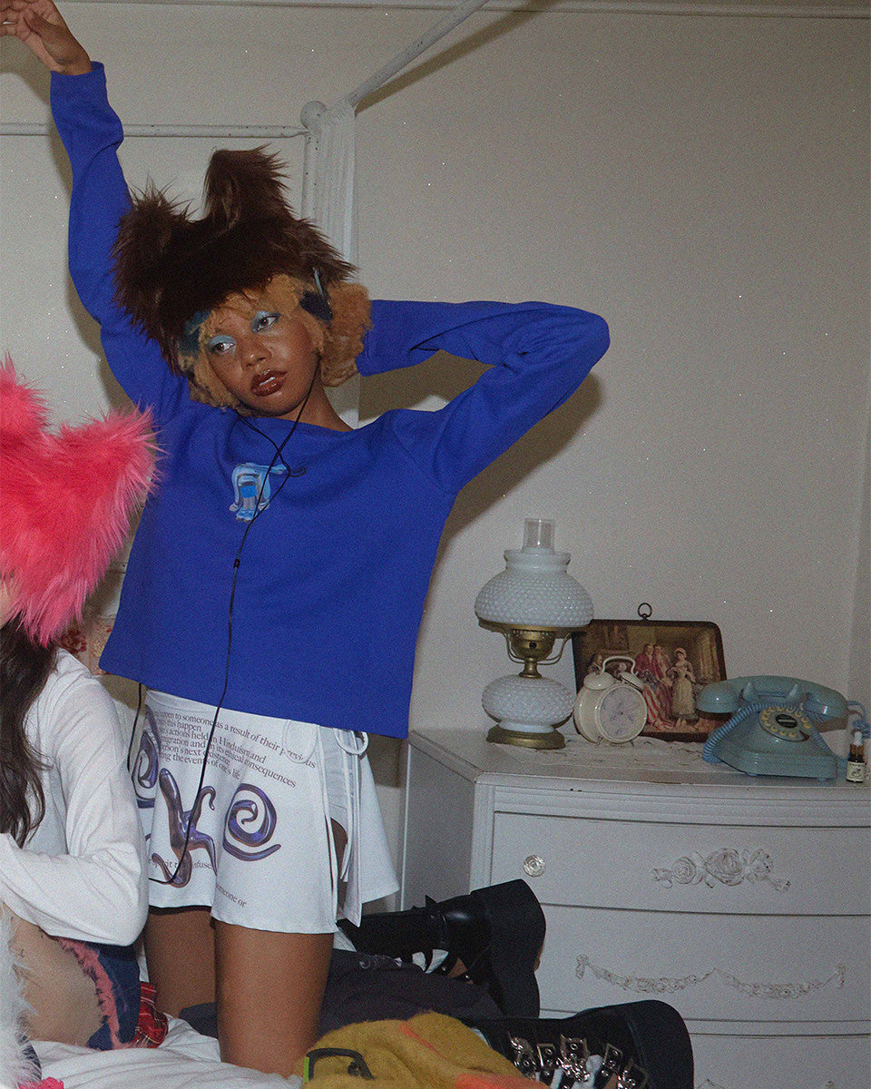 Faux Fur Ear Beanie BROWN - KATER 카터 - CAVA LIFE