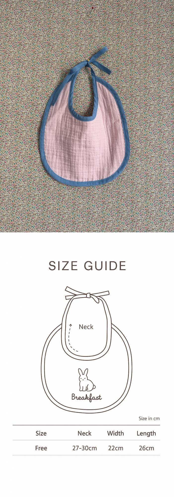 BABY BIB - Breakfast