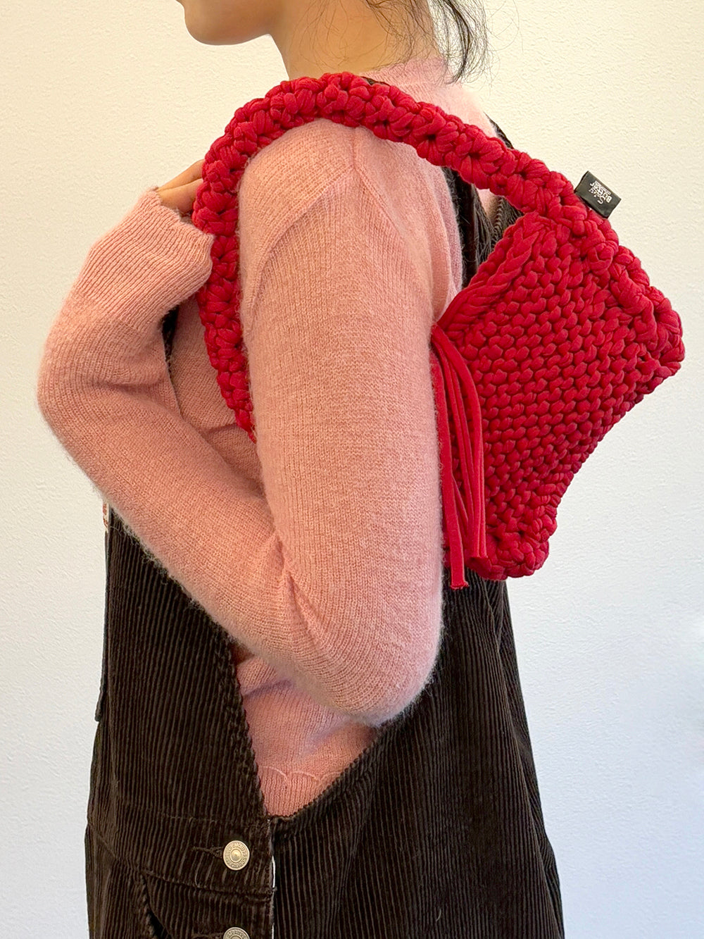 Tinto Shoulder Bag 틴토 숄더 백 - Red