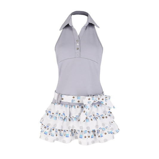 Cancan Halterneck Dress