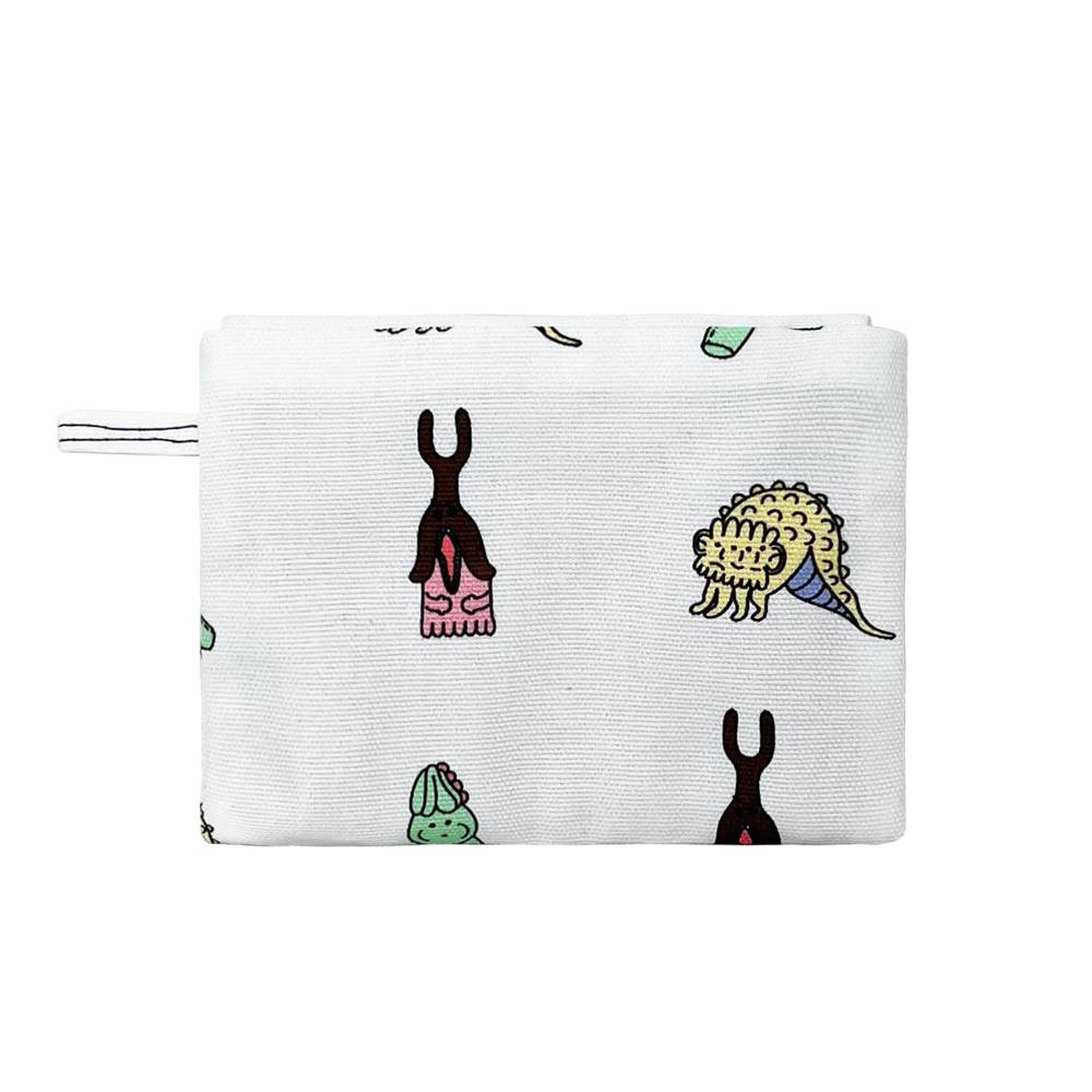 포레스트 캐릭터 패턴 카드지갑 - Whimsy Mind 윔지마인드 - CAVA LIFE