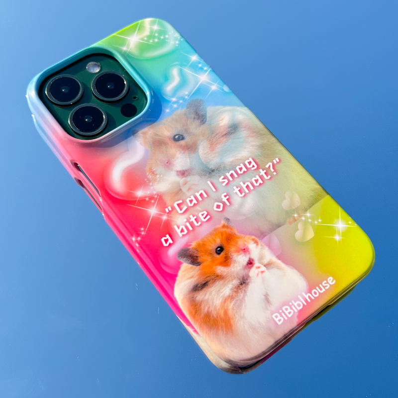 한입만 중독 햄찌 폰케이스 - BiBiBl 비비블 - CAVA LIFE